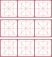 描红字格模板