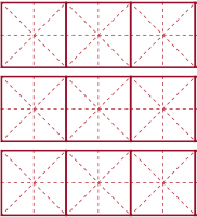 米字格模板